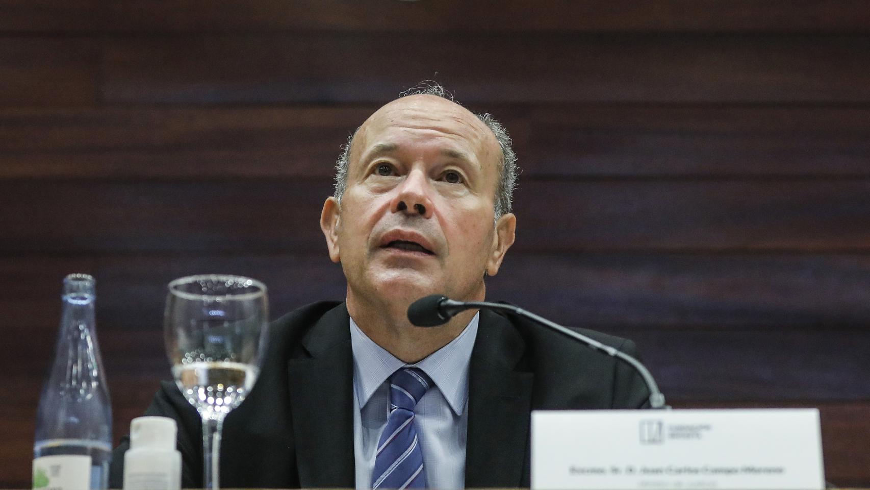 Juan Carlos Campo, ministro de Justicia.