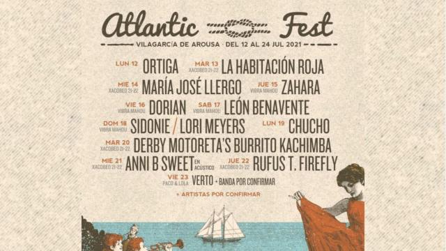 Cartel del festival para 2021