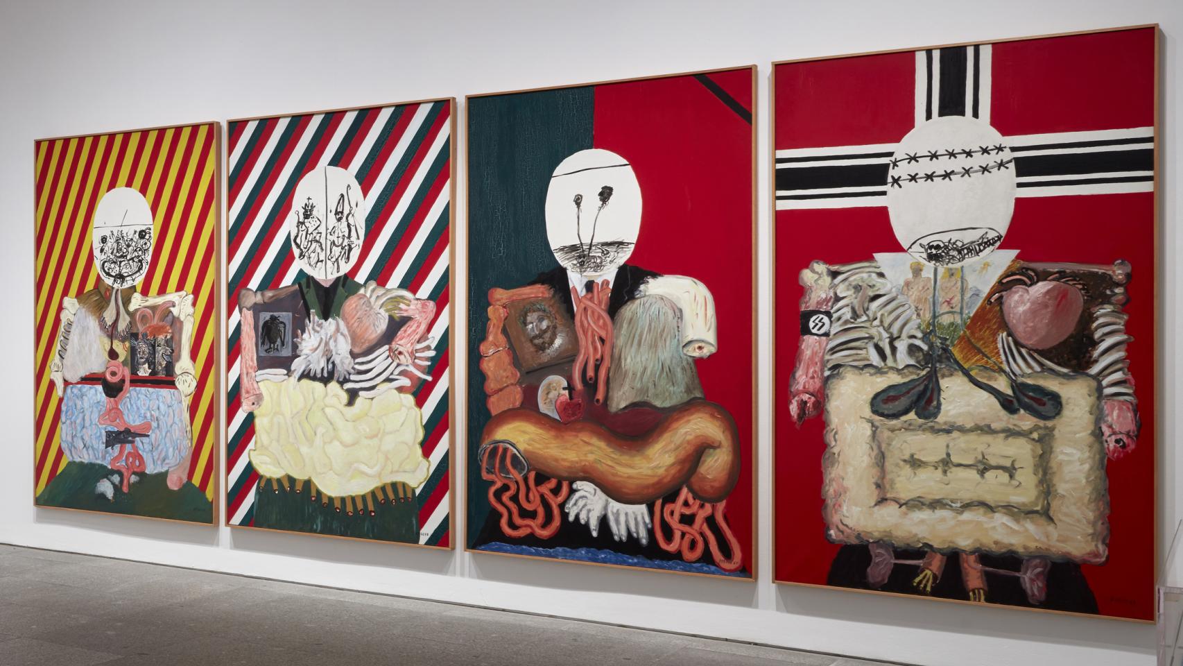 'Los cuatro dictadores' (1963), de Eduardo Arroyo, en el Museo Reina Sofía