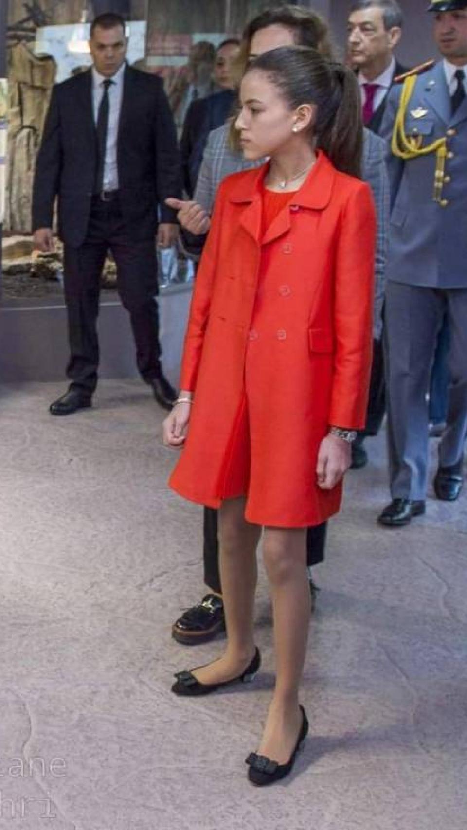 La princesa Lalla Khadija preside su primer acto en solitario a los 12 años.