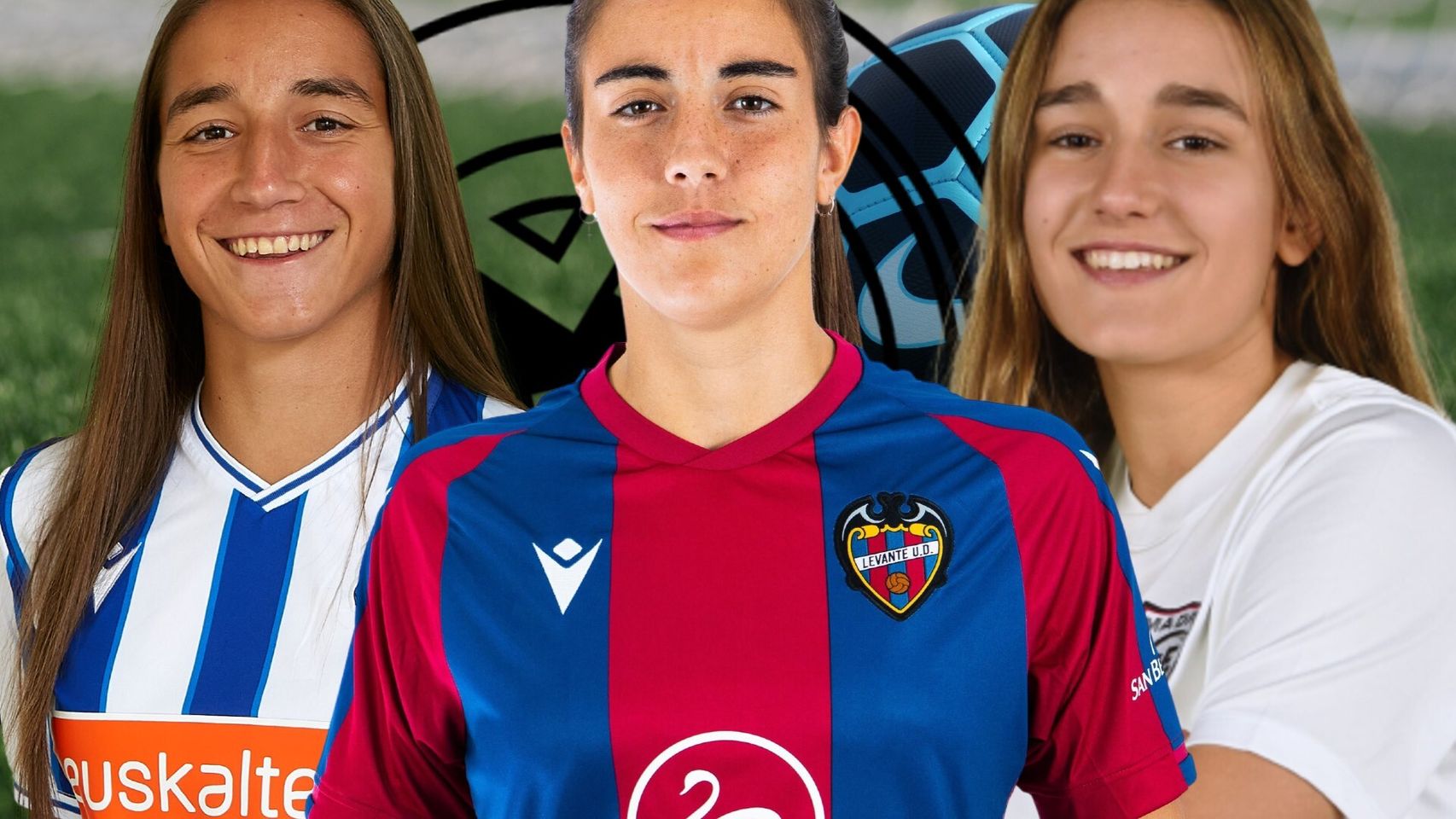 Lucía Rodríguez, Rocío Gálvez y María García 'Pichi'