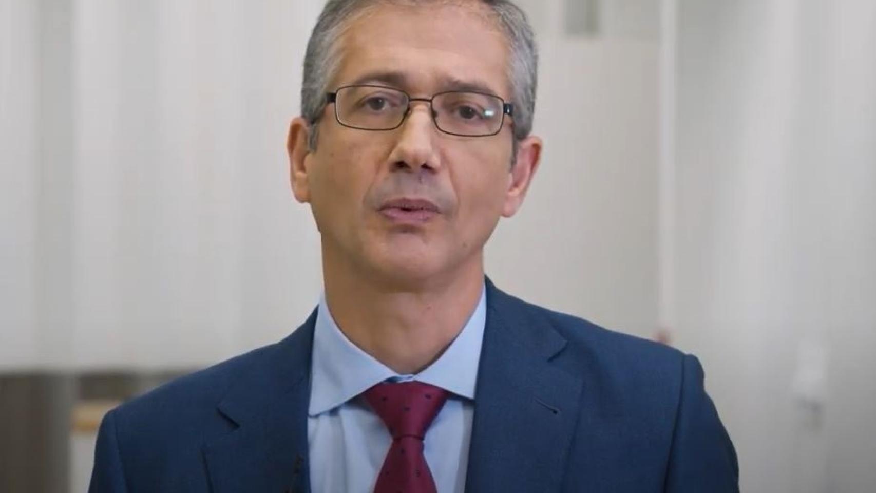 El gobernador del Banco de España, Pablo Hernández de Cos.