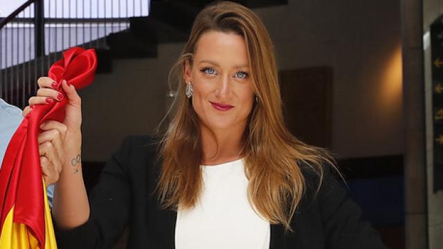 Mireia Belmonte, tercera mujer española en llevar la bandera en los Juegos Olímpicos