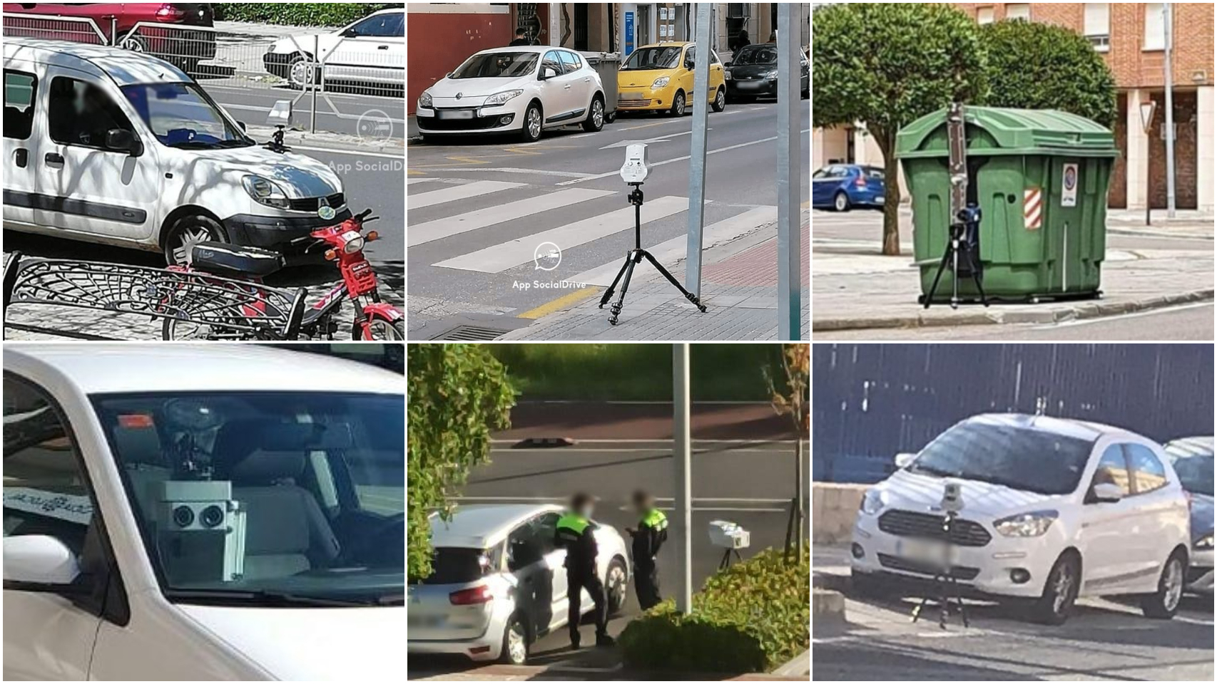 Varios radares móviles avistados en España esta semana.