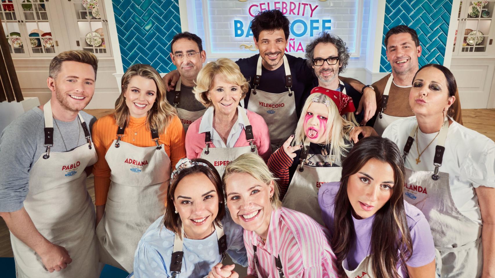 El casting de 'Celebrity Bake Off' al completo.