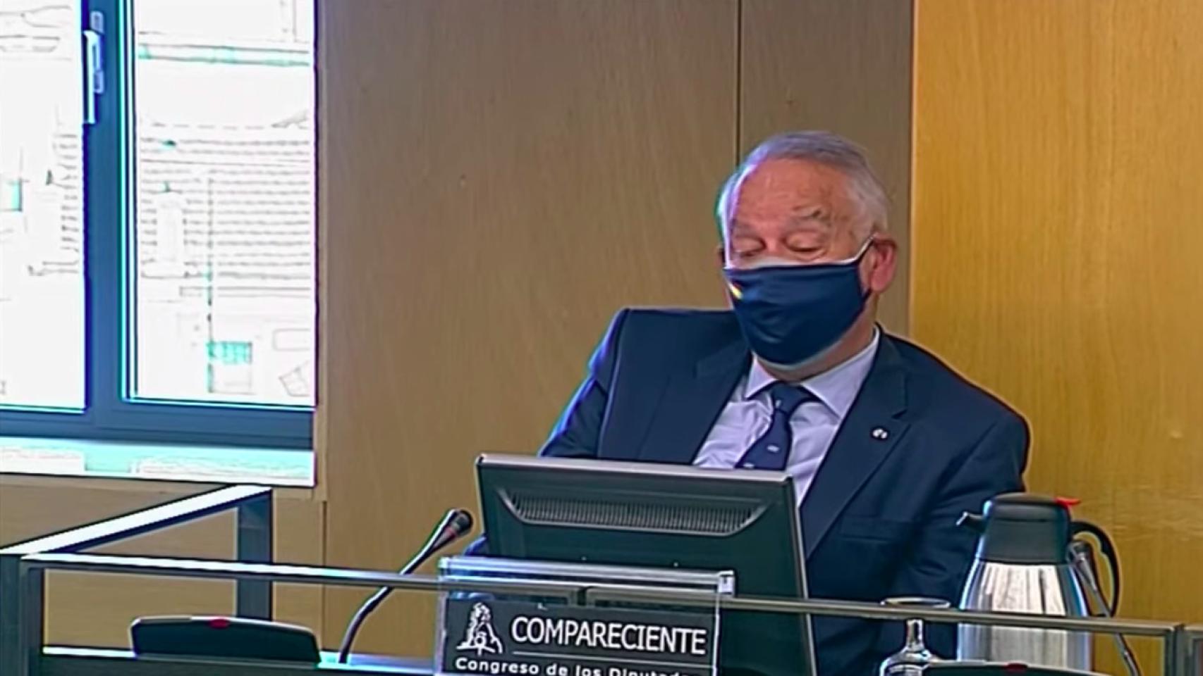 El Director Adjunto Operativo de la Policía, durante su comparecencia.