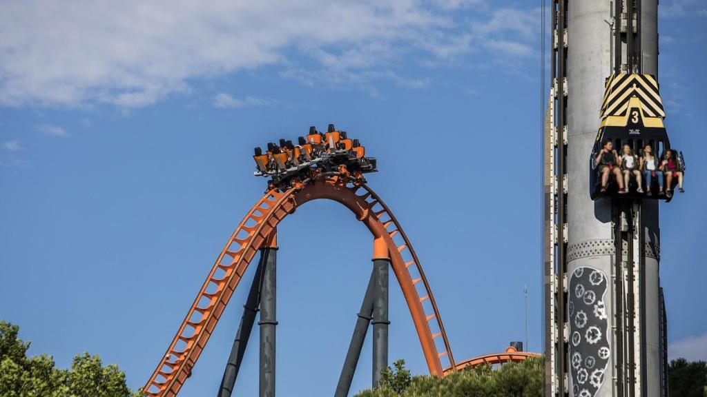 Abismo y Lanzadera Parque de Atracciones Madrid