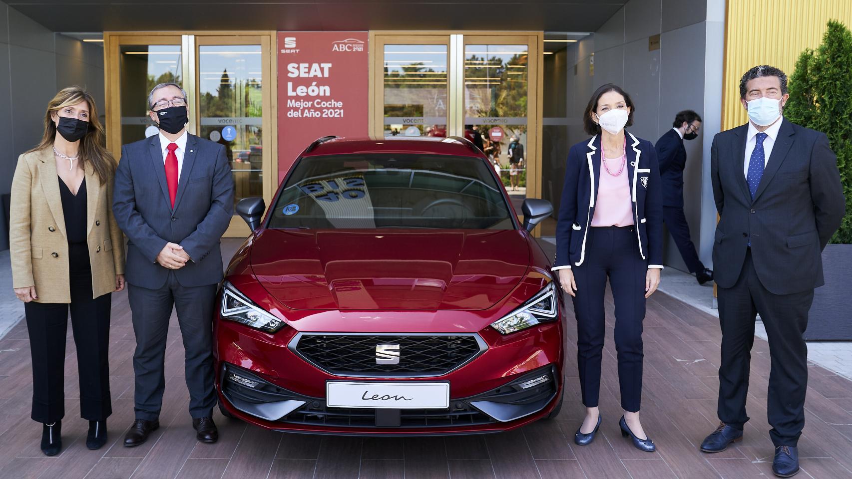 Así ha sido la entrega al Seat León como Mejor Coche del Año 2021