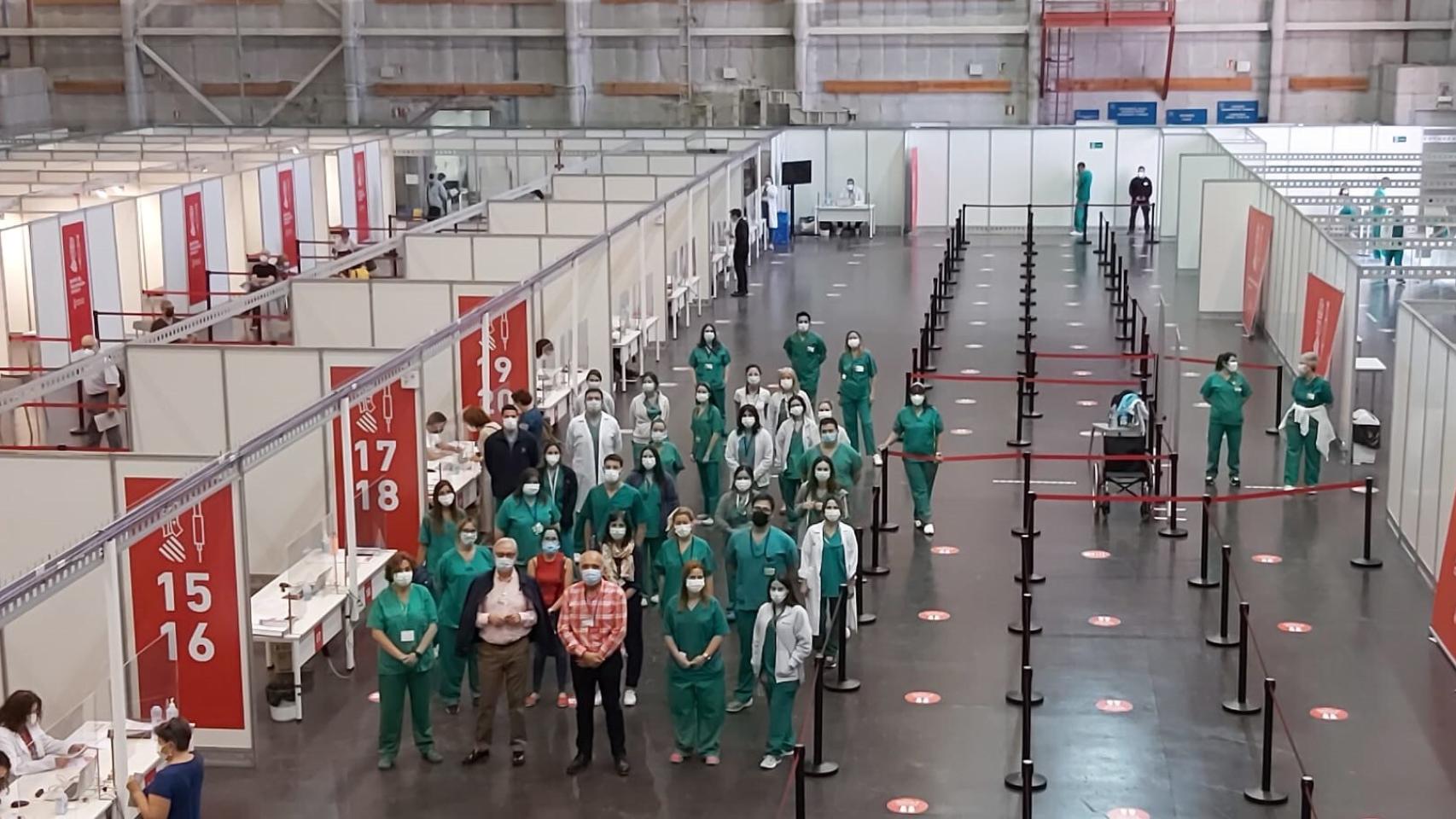 Los puntos de vacunación agrupan a los ciudadanos de 328 municipios de la Comunidad Valenciana.