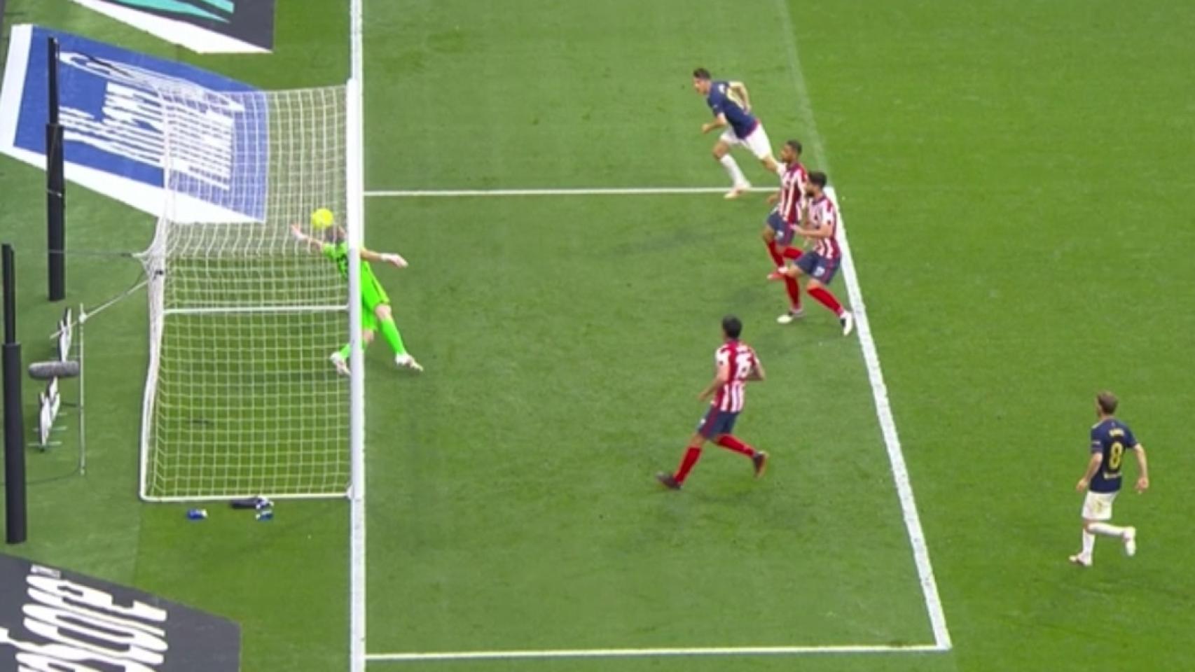 Gol fantasma de Osasuna que concedió el VAR