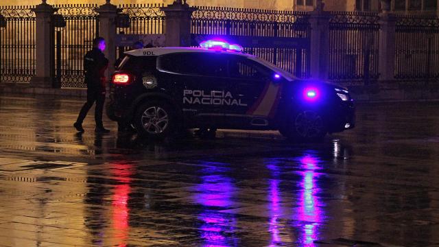 Policía Nacional en León