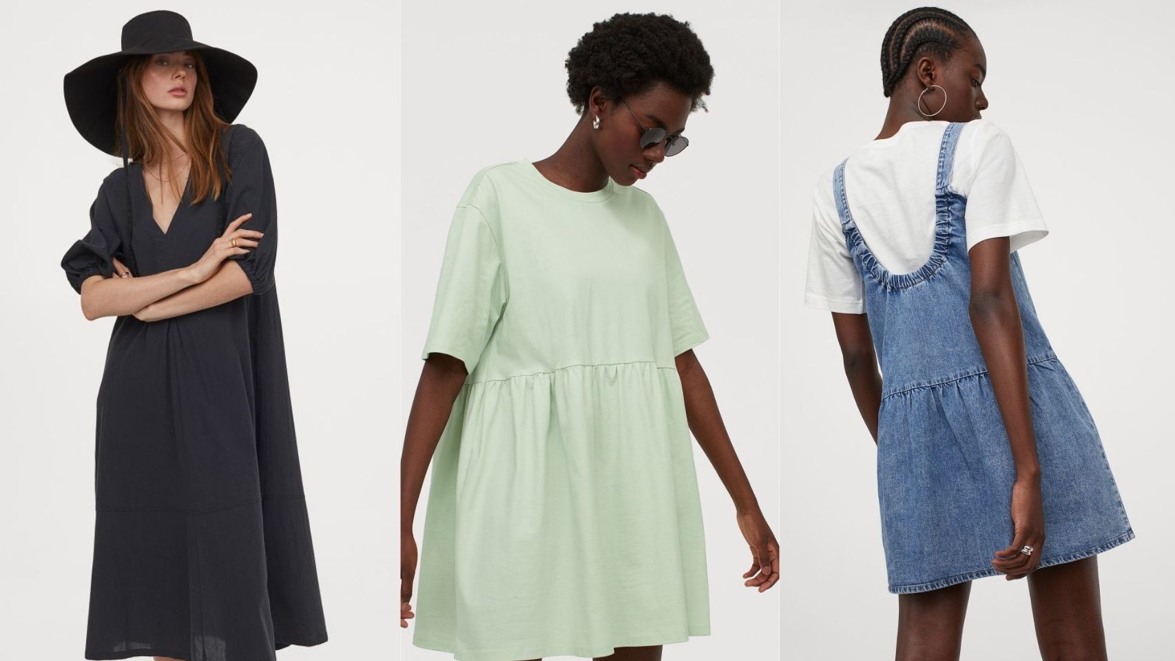 Bonitos y ligeros: los 8 vestidos de H&M que favorecen a todos los cuerpos.