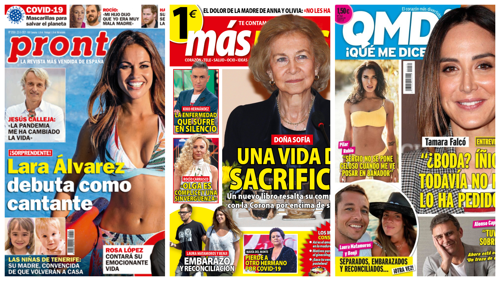 Estas son las revistas de este lunes.