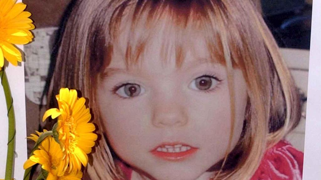 Una de las imágenes difundidas cuando desapareció Madeleine hace ya 10 años. Efe