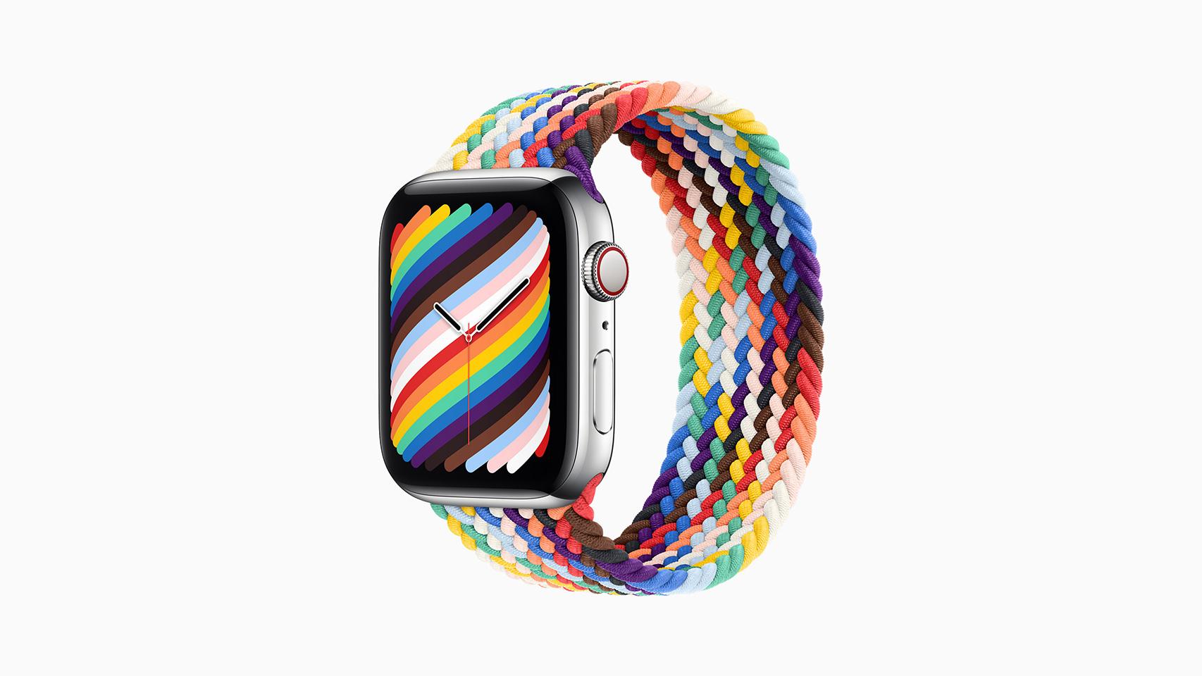Correa del Apple Watch para el colectivo LGTBIQ+.