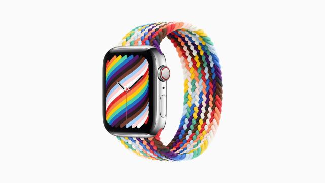 Correa del Apple Watch para el colectivo LGTBIQ+.