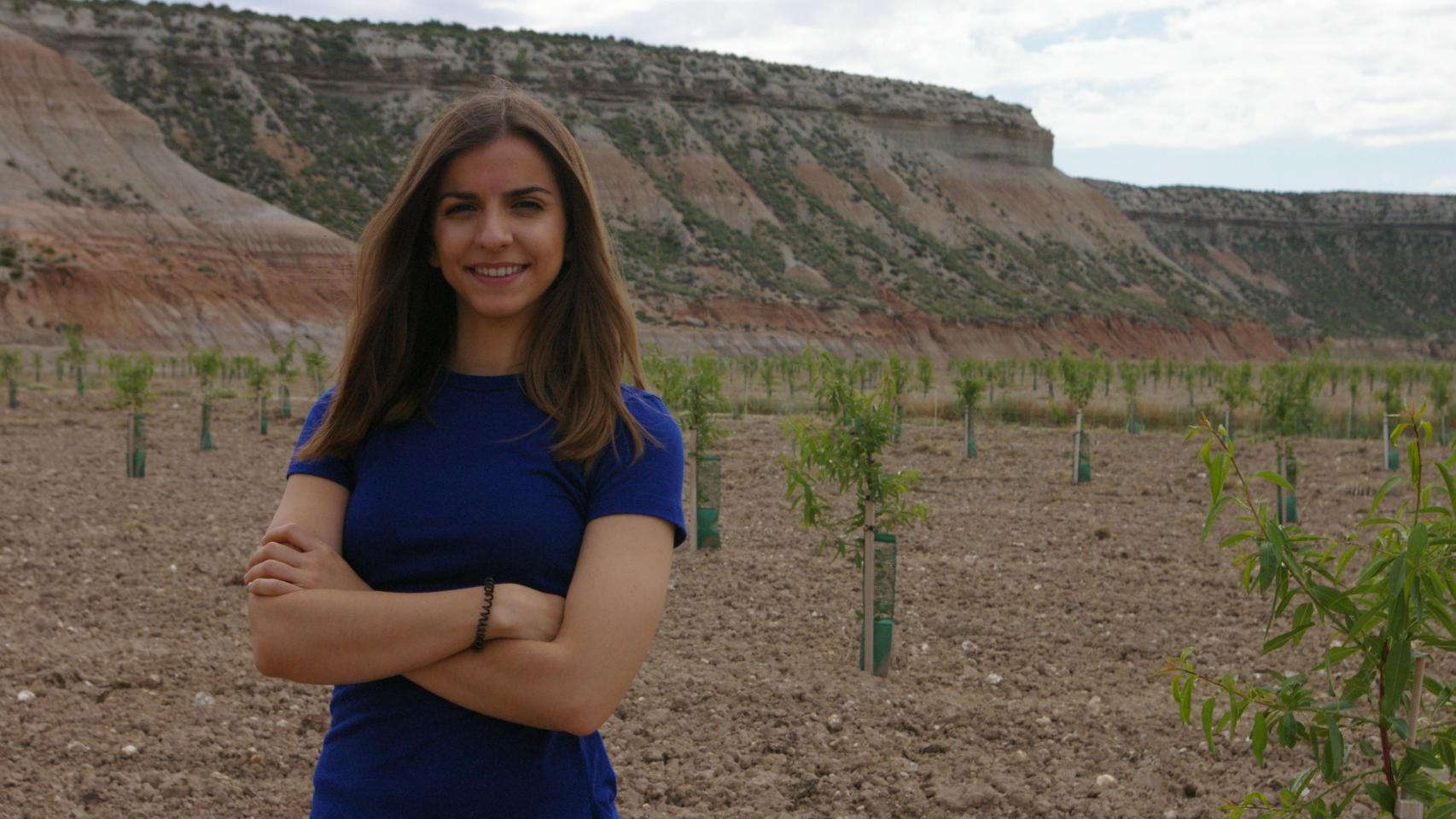 Irene Nonay ha pasado de farmacéutica a agricultora.