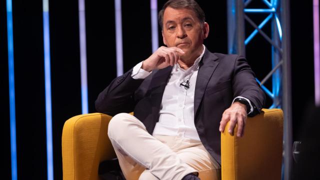 José Manuel Bermúdez, alcalde de Santa Cruz de Tenerife, durante su intervención en la mesa redonda 'El desafío de los municipios canarios tras la Covid-19', en la segunda jornada del Foro Económico Español, Canarias tras la Covid