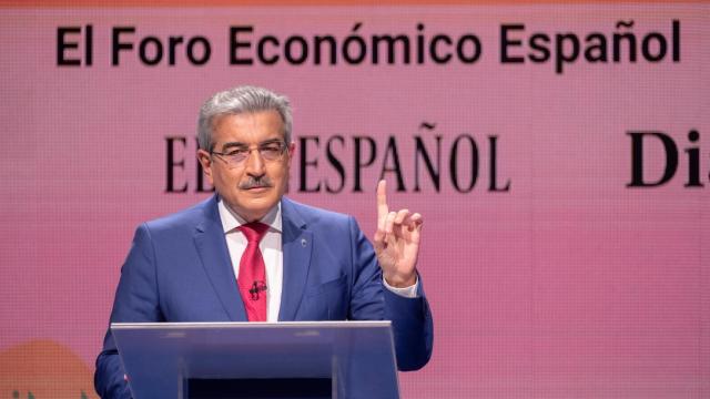 Román Rodríguez, vicepresidente del Gobierno de Canarias, en la clausura del Foro Económico Español, Canarias tras la Covid.