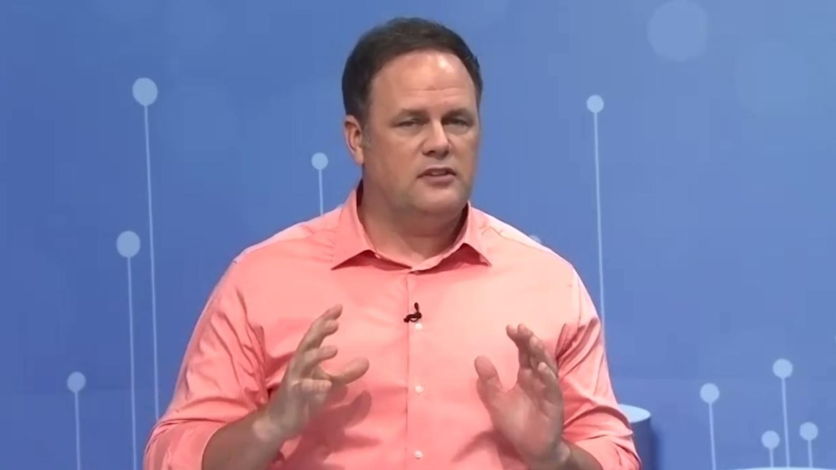 Bryan Harris, vicepresidente ejecutivo y CTO de SAS, durante el Global Forum de esta empresa.