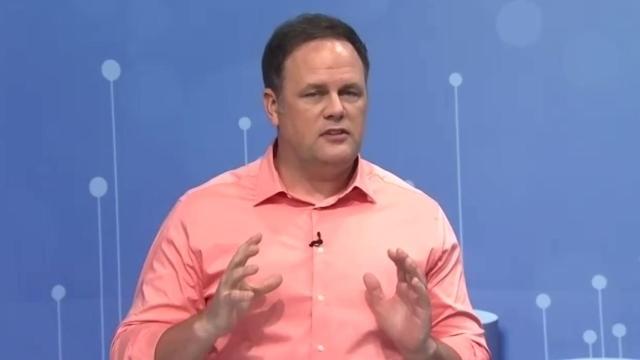 Bryan Harris, vicepresidente ejecutivo y CTO de SAS, durante el Global Forum de esta empresa.