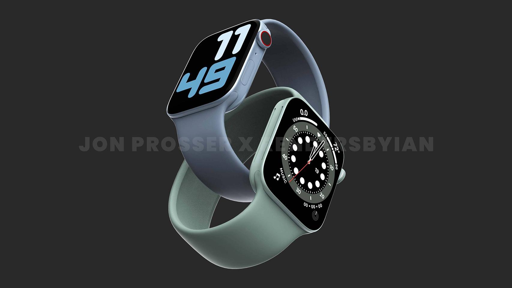 Supuesto Apple Wach Series 7.