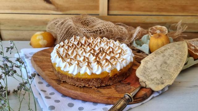 Tarta de naranja y merengue, la hermana gemela del Lemon Pie