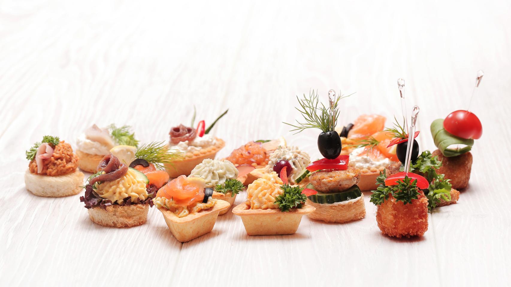 Cómo hacer canapés fríos rápidos y fáciles
