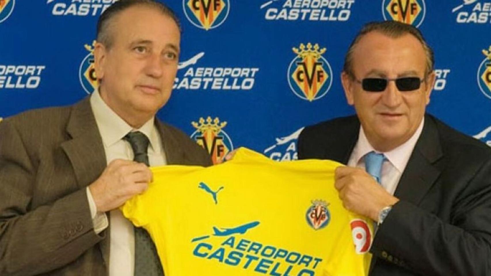 Fernando Roig y Carlos Fabra, en una imagen de archivo. EE