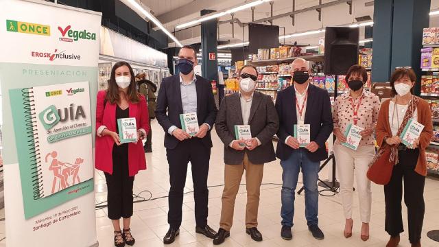 Presentación de la ‘Guía de Atención al Cliente con Discapacidad Visual’.