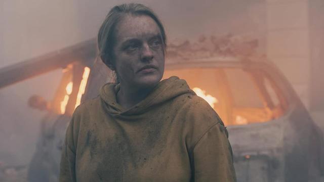 Elisabeth Moss en la temporada 4 de 'El cuento de la criada'.