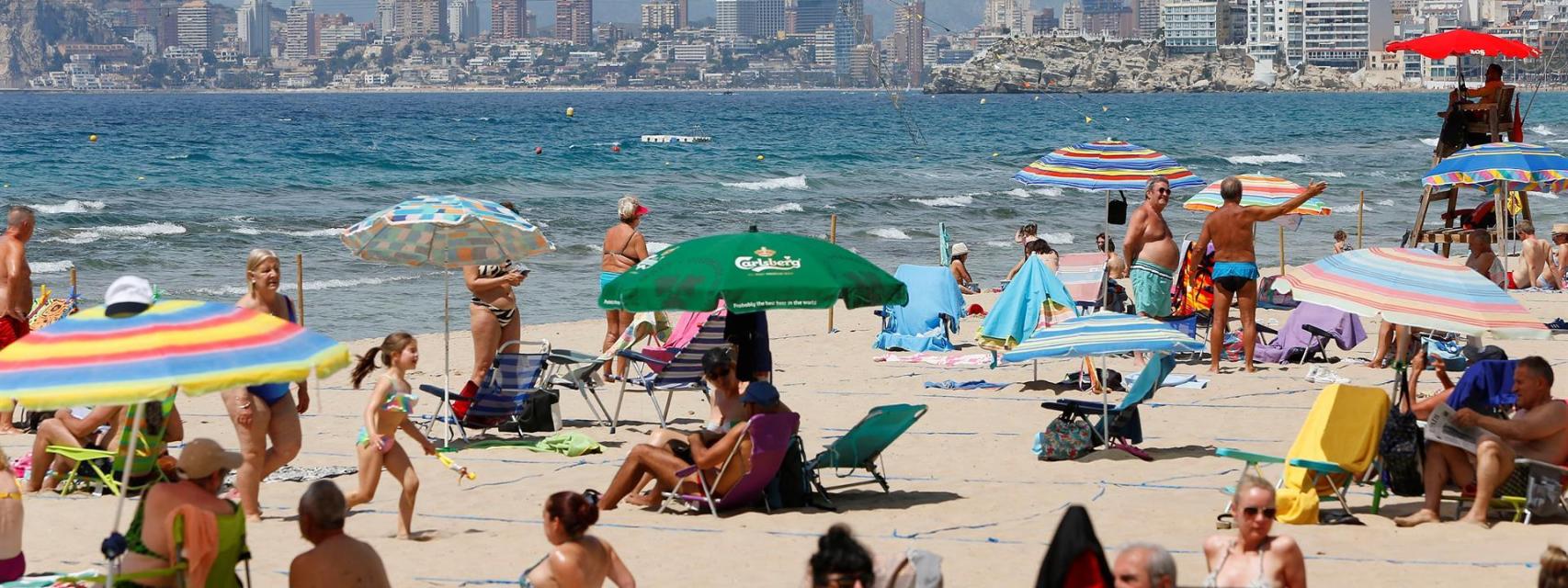 Imagen de una playa española.