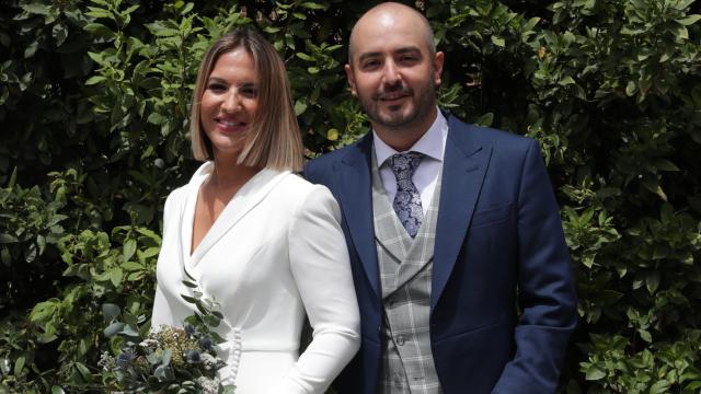 El actor Aarón Guerrero y la diseñadora Salomé Gadea.