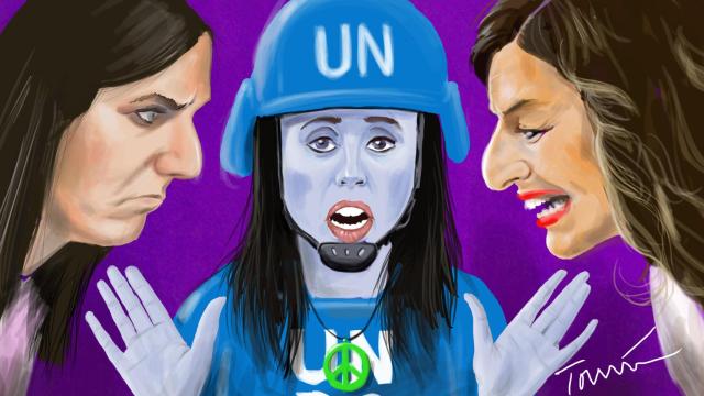 Irene Montero, un casco azul en Podemos para evitar el choque entre Ione Belarra y Yolanda Díaz