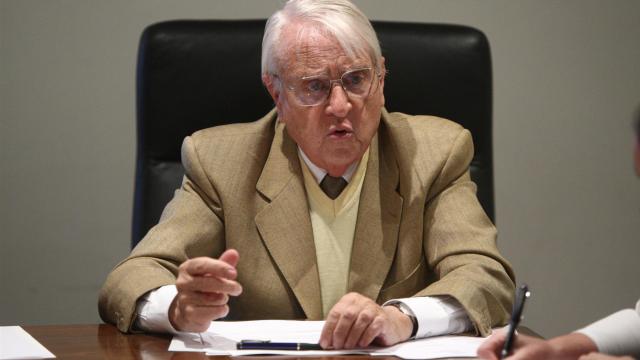 El compositor y director Cristóbal Halffter, referente de la música clásica española.