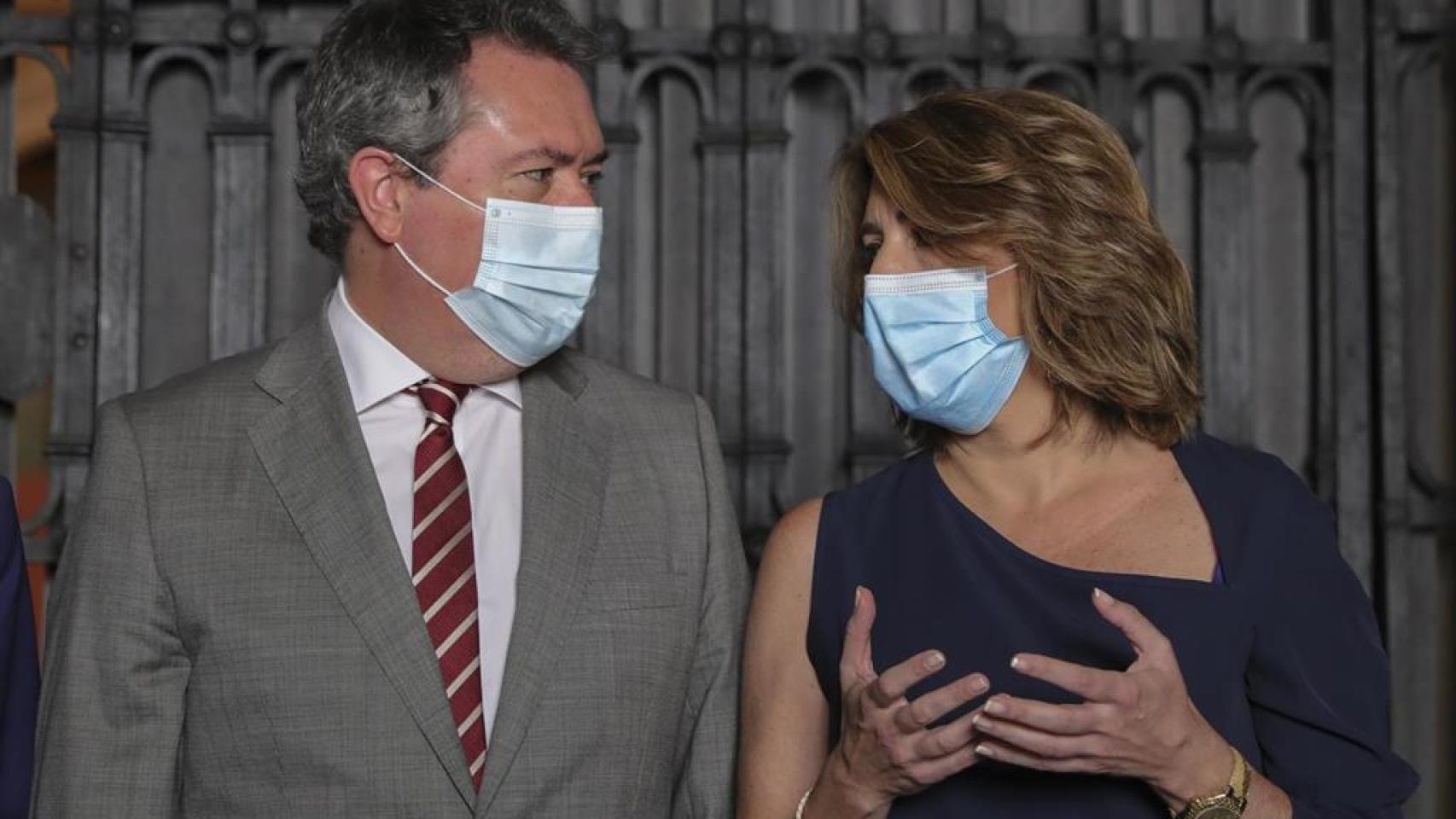 Juan Espadas y Susana Díaz