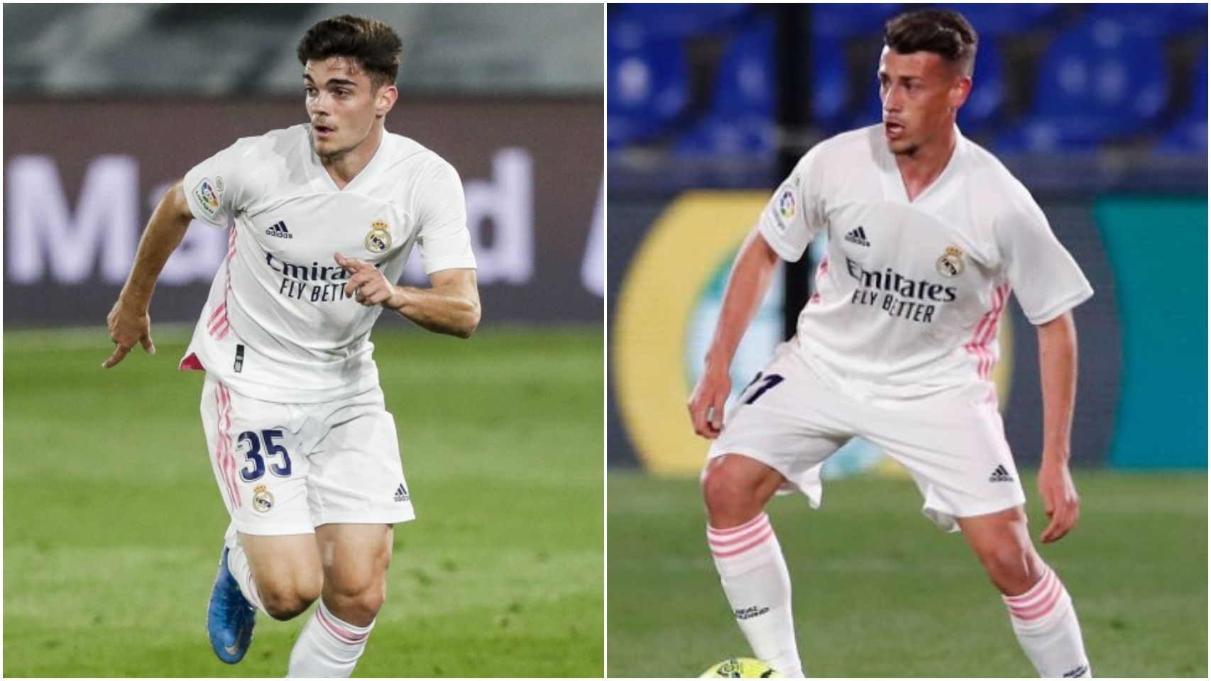 Miguel Gutiérrez y Antonio Blanco, en un collage