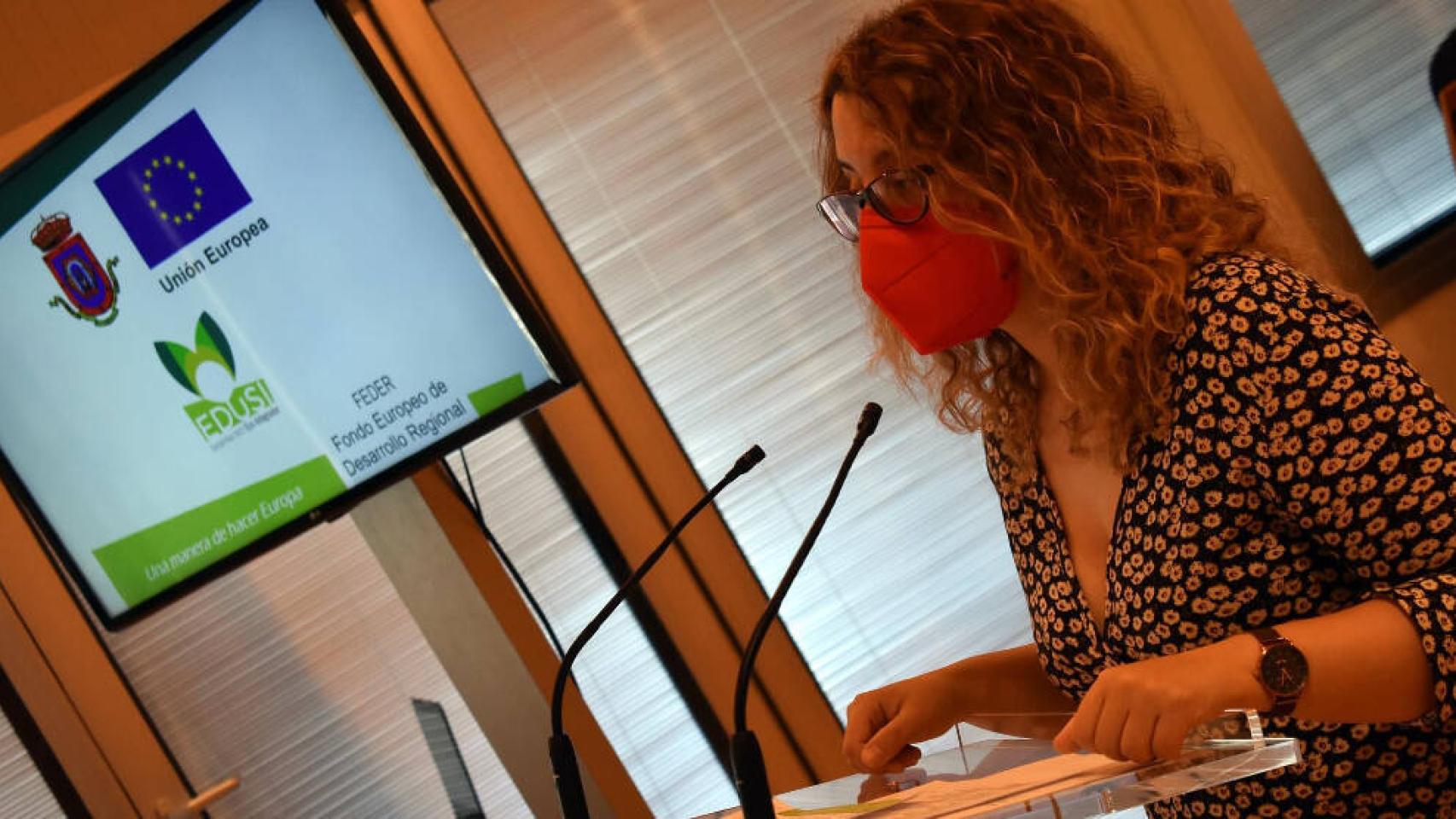 La portavoz del equipo de Gobierno en Ciudad Real, Sara Martínez