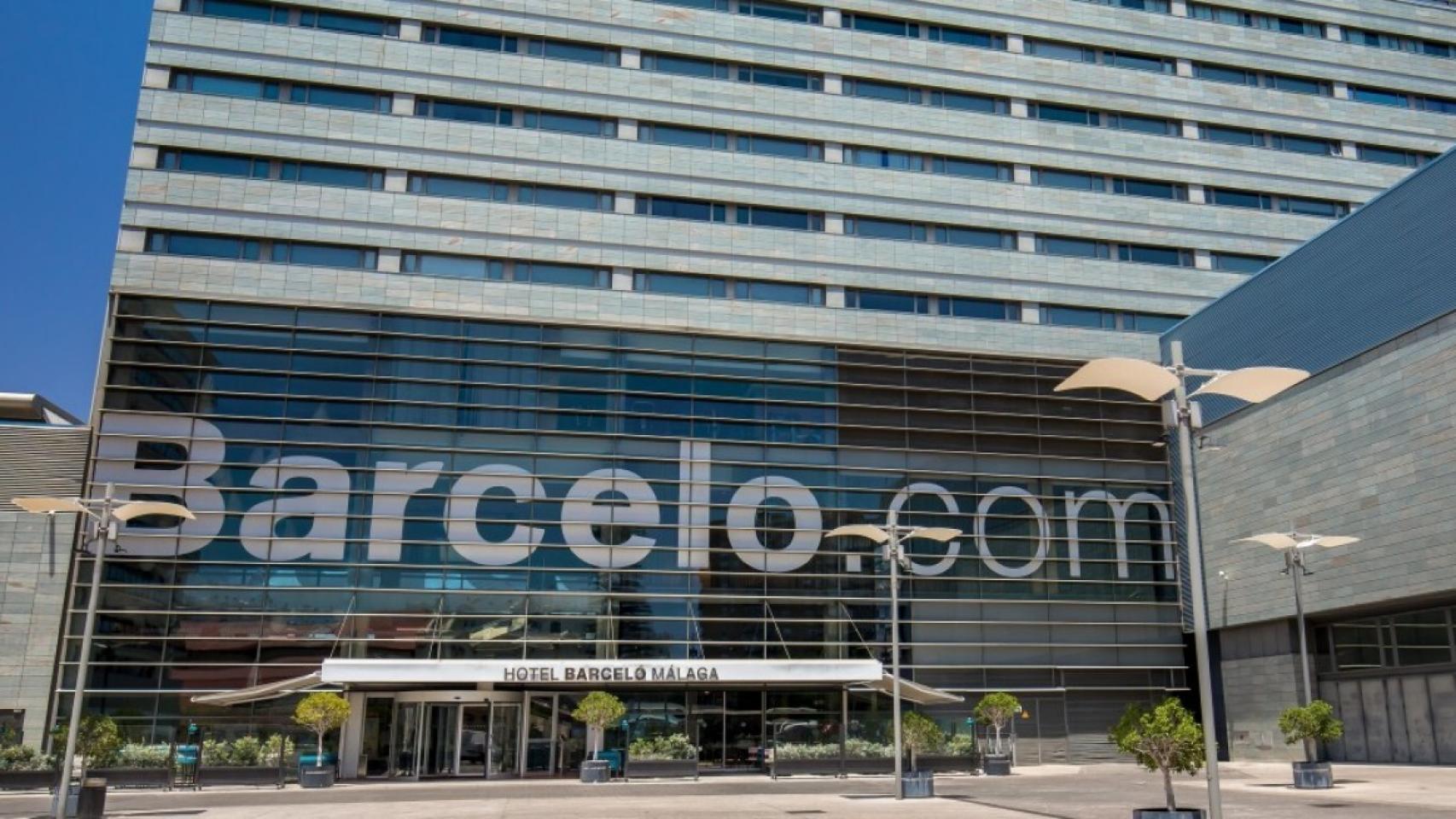 Imagen de archivo de la fachada de un hotel de Barceló.