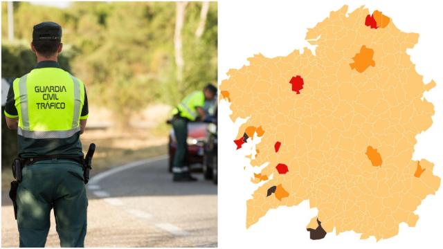 Este es el mapa de Galicia de movilidad, hostelería y restricciones que está en vigor