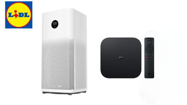 Purificador de aire y Mi TV Box