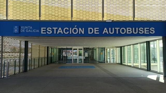 La estación intermodal de Santiago de Compostela.