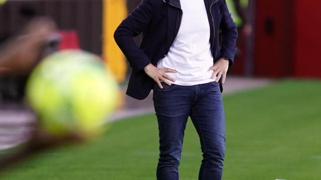 Diego Martínez, durante un partido de Liga