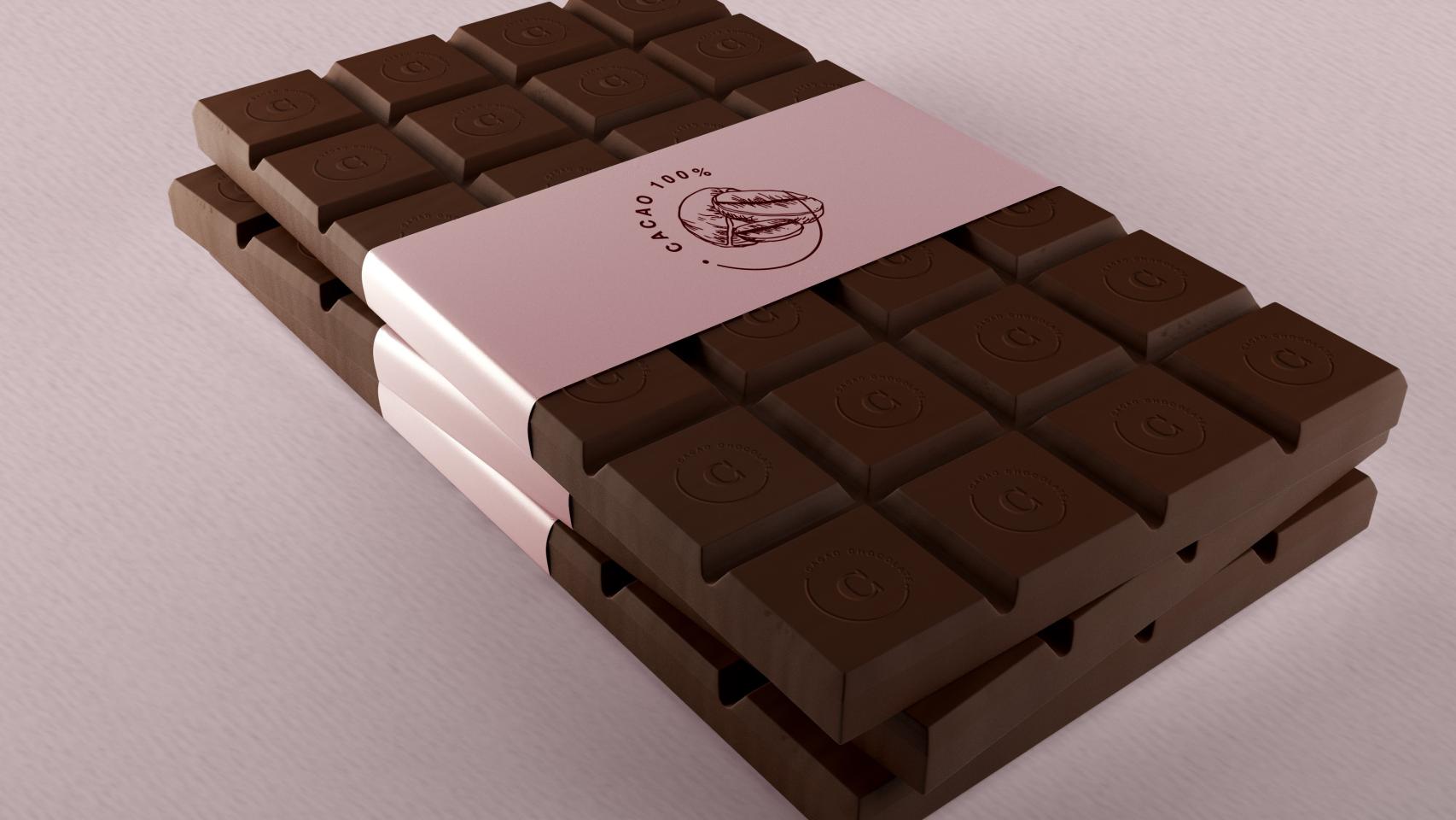 Cómo hacer una tableta de chocolate casera