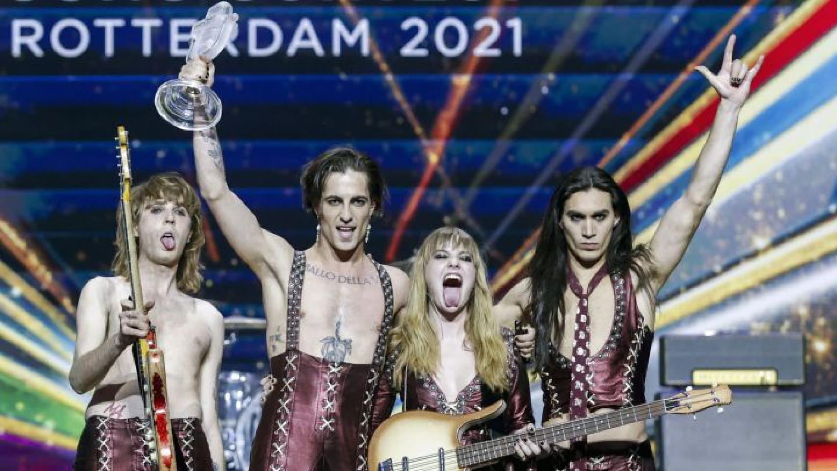 El grupo italiano Måneskin se alzó con la victoria el 22 de mayo.