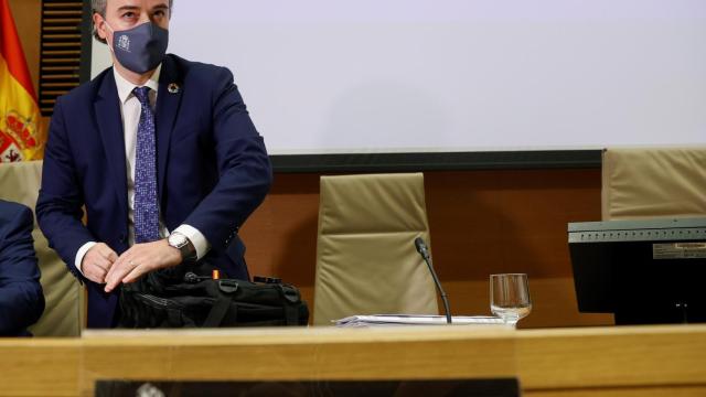 Iván Redondo, este jueves en el Congreso.