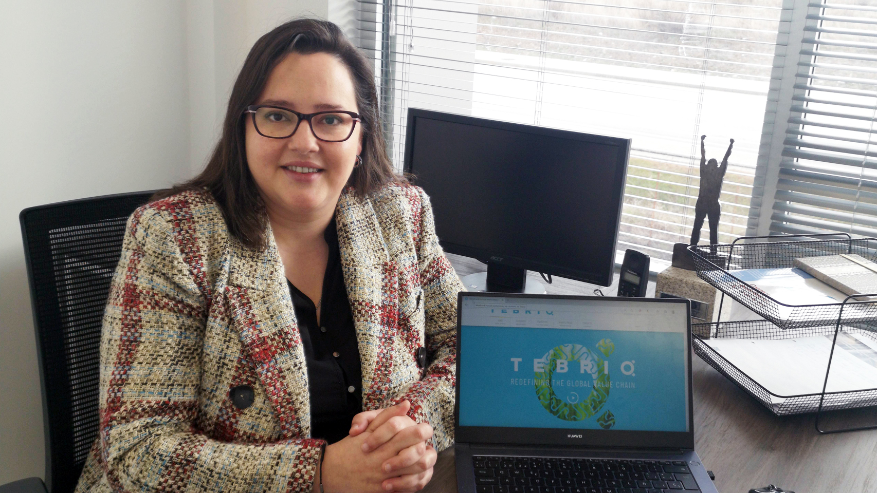 Adriana Casillas, CEO de Tebrio.