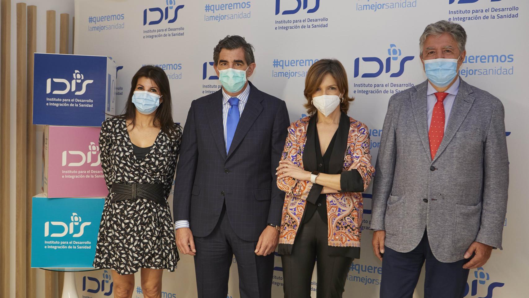 Rosa Díaz, Juan Abarca, Marta Villanueva y Ángel de Benito.