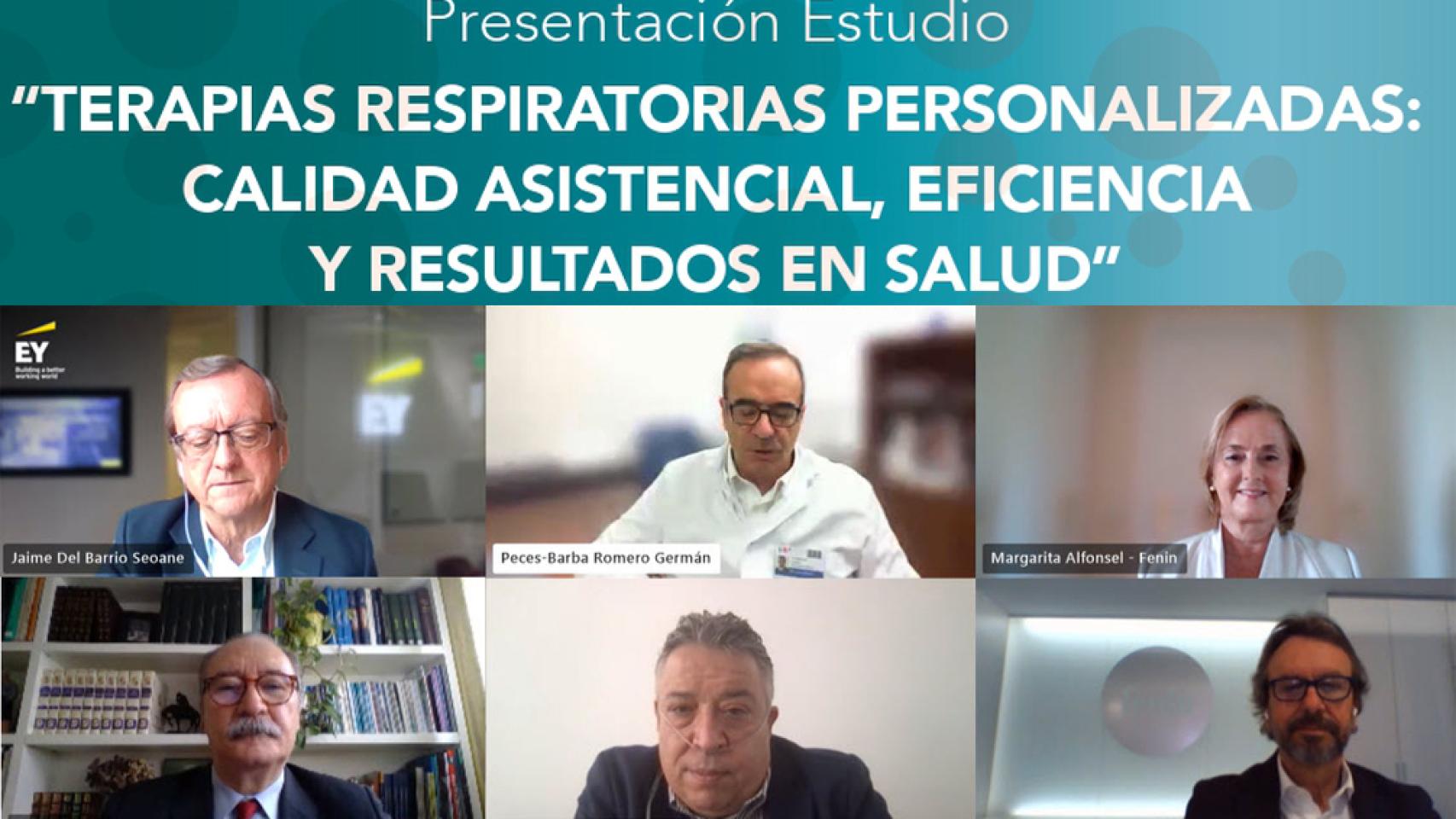 Un momento durante la presentación del estudio.