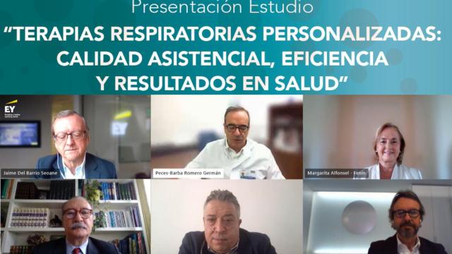 Un momento durante la presentación del estudio.